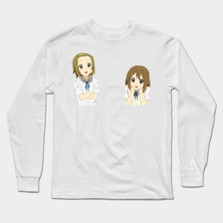 Yui and Ritsu Cute Long Sleeve T-Shirt